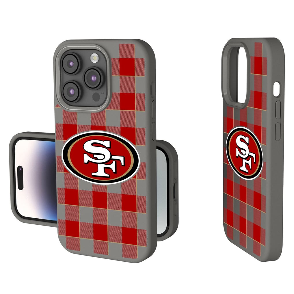 San Francisco 49ers Keyscaper Plaid Soft Touch iPhone Case