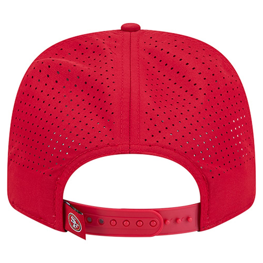San Francisco 49ers New Era Script 9SEVENTY Adjustable Hat - Scarlet
