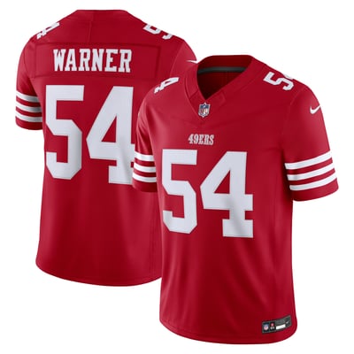 Fred Warner San Francisco 49ers Nike Team Vapor F.U.S.E. Stitched Limited Jersey - Scarlet