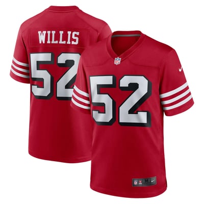 Patrick Willis San Francisco 49ers Nike Retired Player Alternate Game Jersey - Scarlet