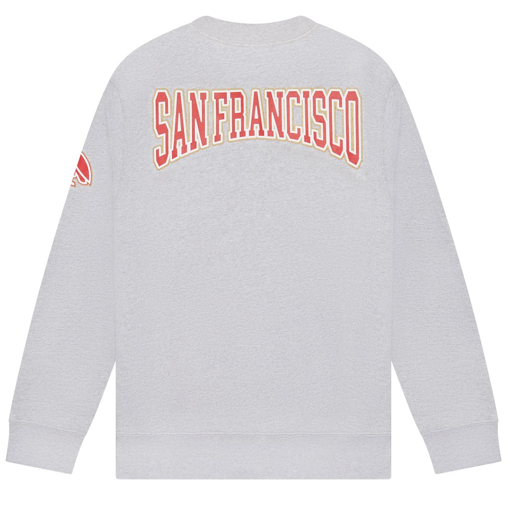 San Francisco 49ers OVO Pullover Sweatshirt - Heather Gray