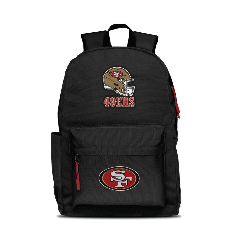 San Francisco 49ers MOJO Two Logo Campus Backpack - Black