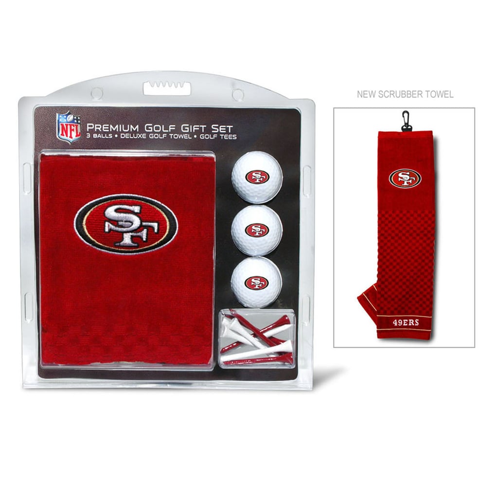 San Francisco 49ers Embroidered Golf Gift Set