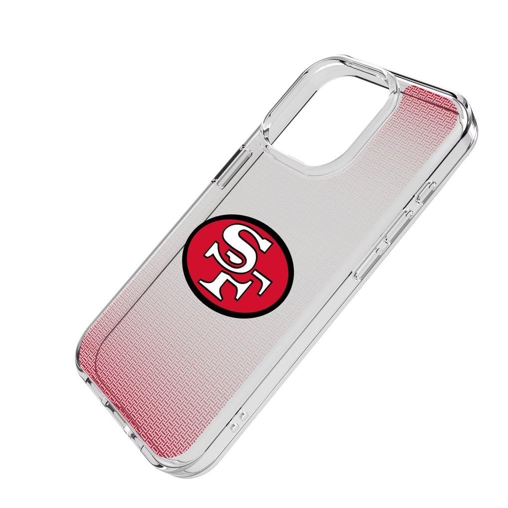 San Francisco 49ers Linen Logo iPhone Clear Case