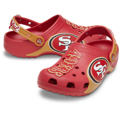  San Francisco 49ers Crocs Unisex Classic Clog - Scarlet