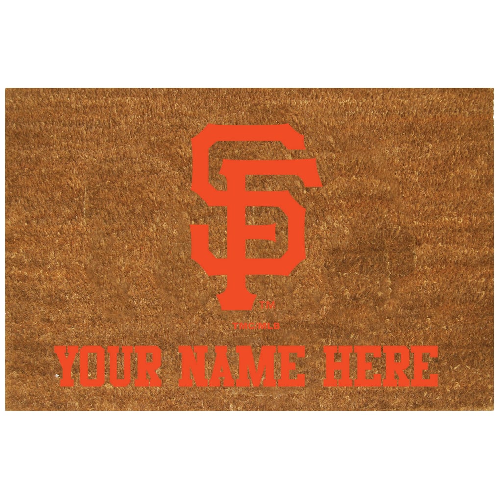 San Francisco Giants 19.5'' x 29.5'' Personalized Door Mat