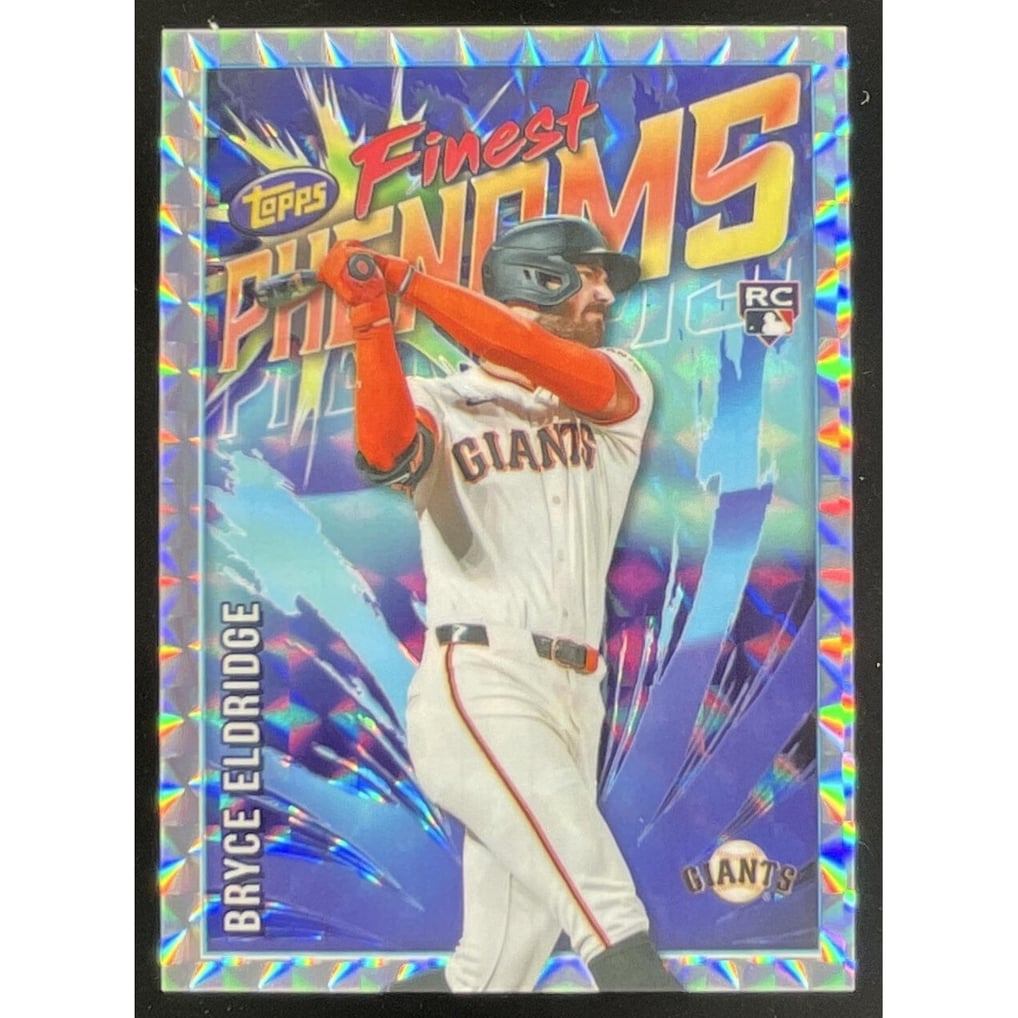 2026 Topps Finest Phenoms Geometric Refractor #FP-4 Bryce Eldridge RC