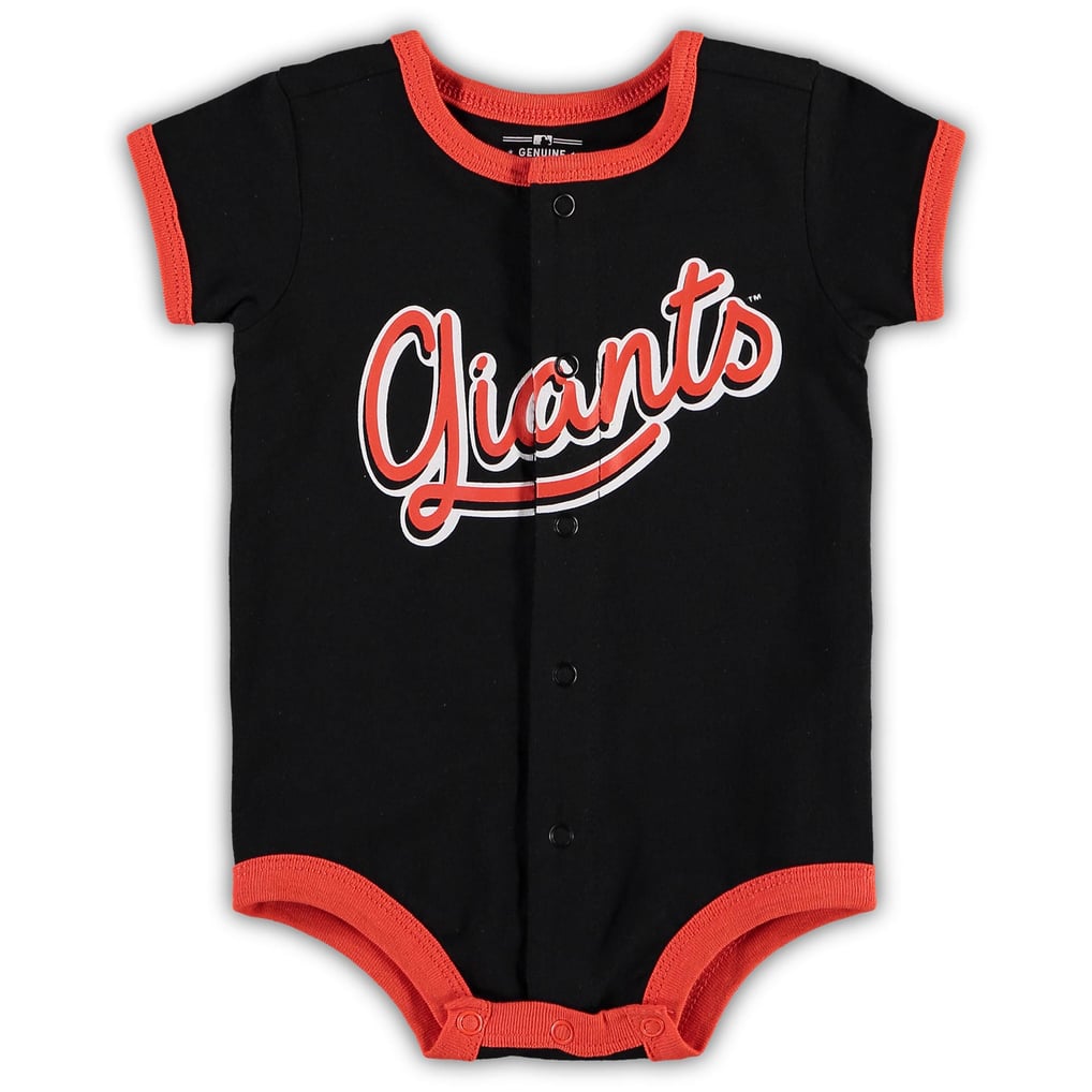 San Francisco Giants Infant Power Hitter Romper - Black