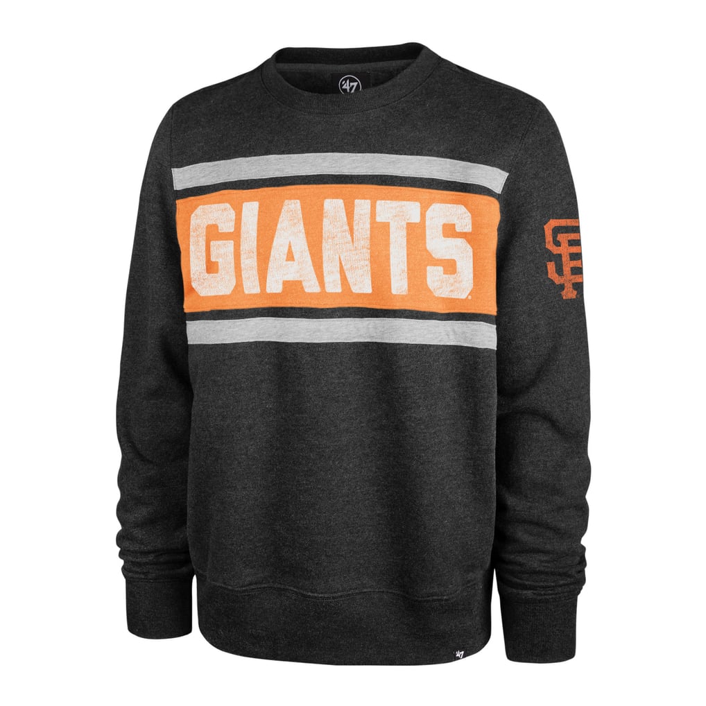 San Francisco Giants '47 Bypass Tribeca Pullover Sweatshirt - Black