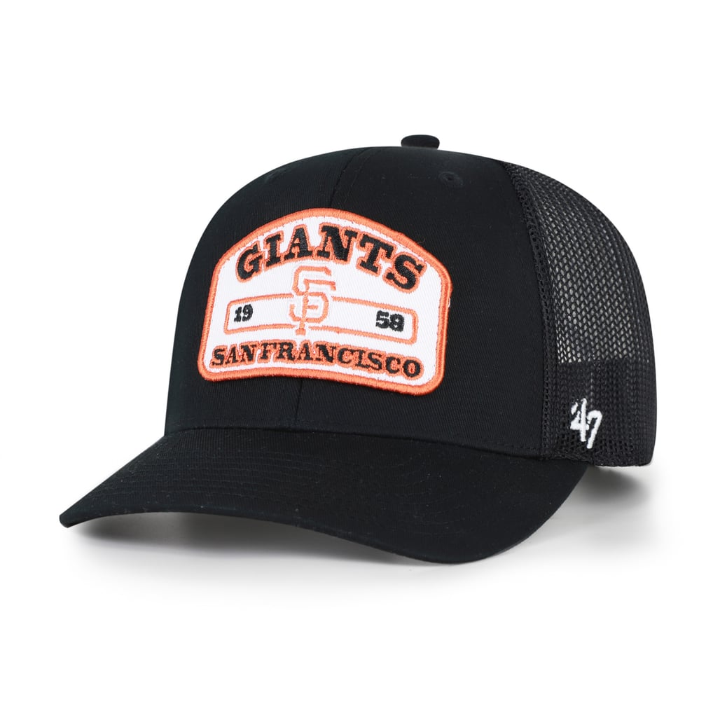  San Francisco Giants '47 Roadway Trucker Adjustable Hat - Black