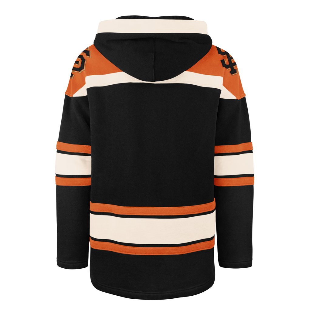 San Francisco Giants '47 Superior Lacer Pullover Hoodie - Black