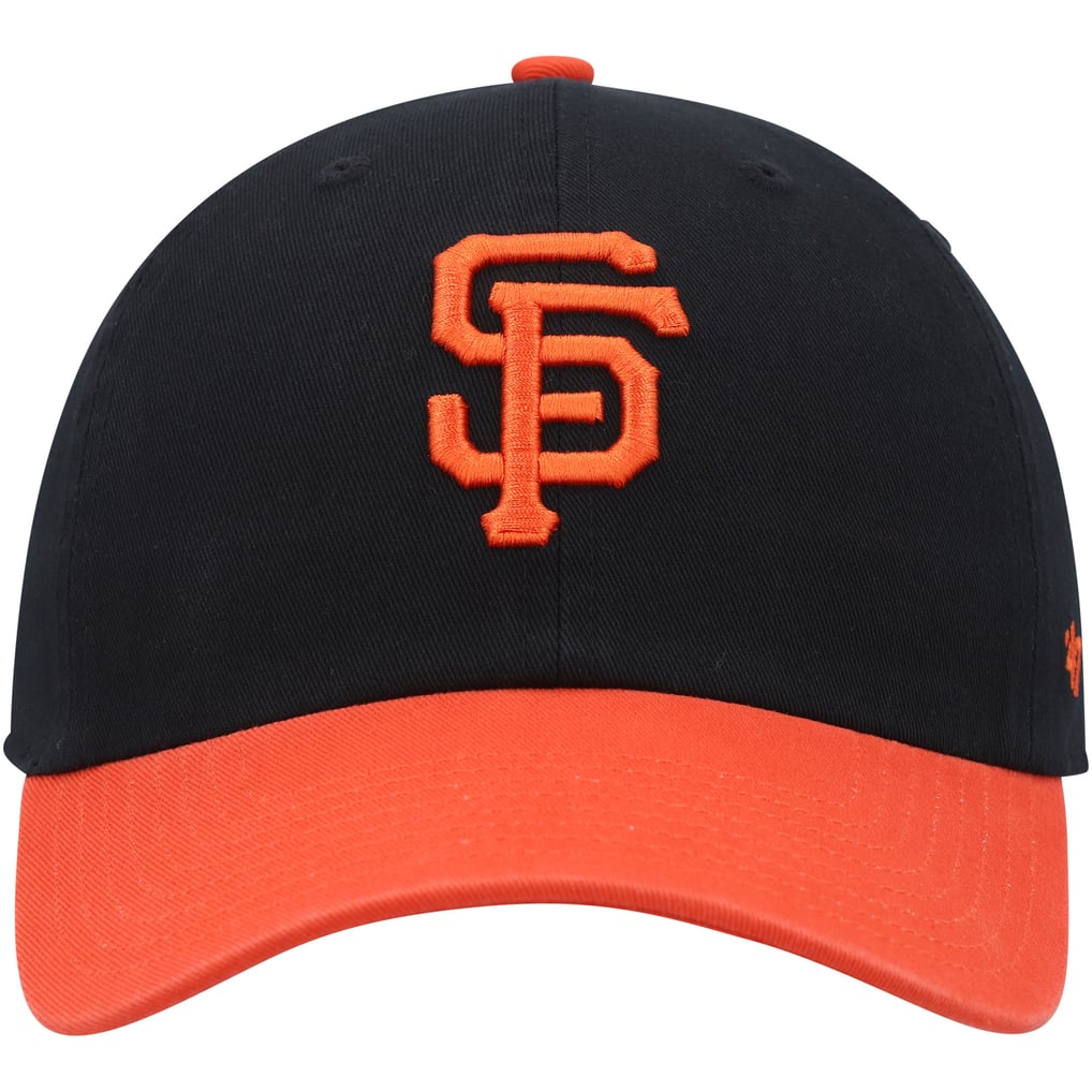 San Francisco Giants '47 Clean Up Adjustable Hat - Black/Orange