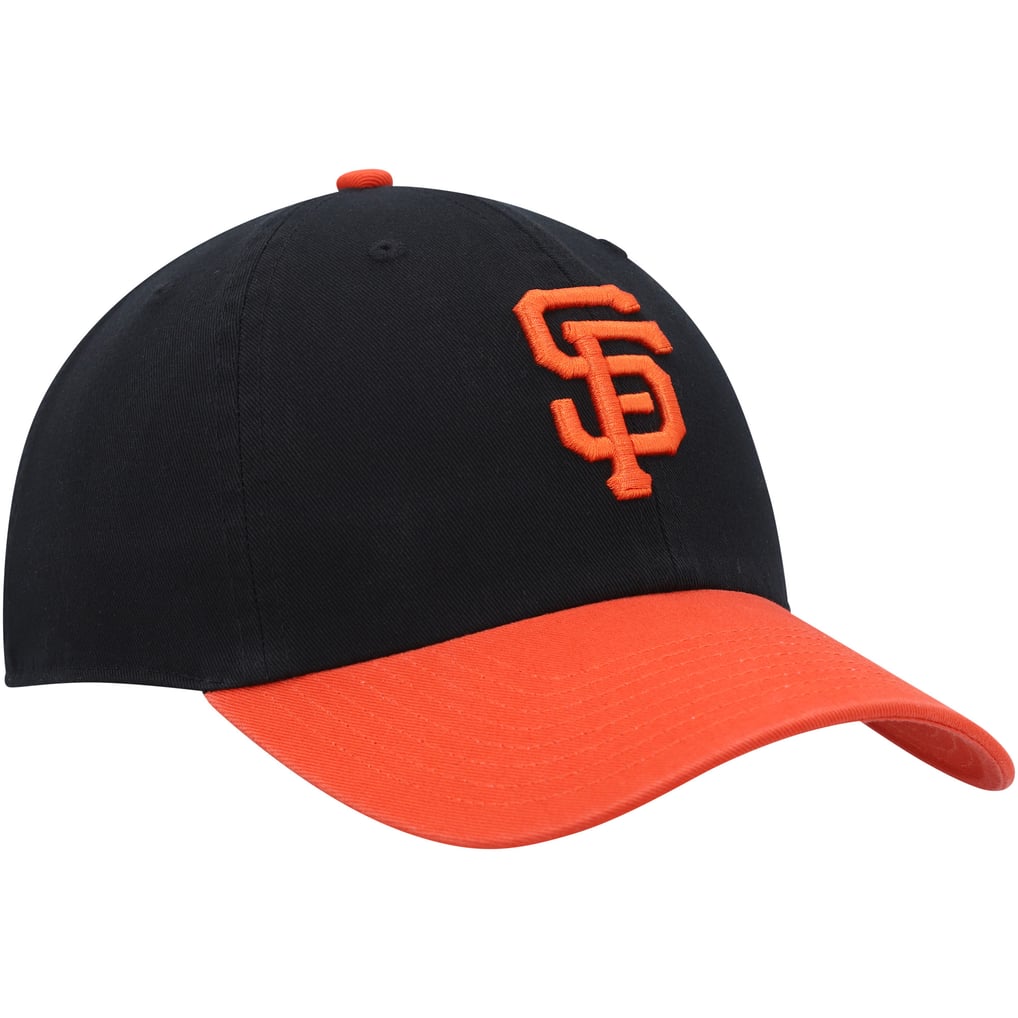 San Francisco Giants '47 Clean Up Adjustable Hat - Black/Orange