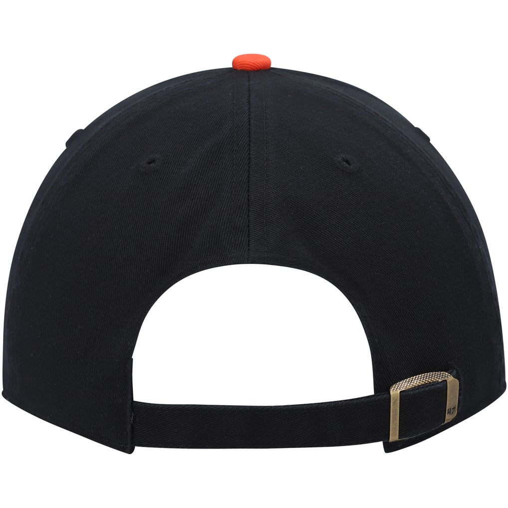San Francisco Giants '47 Clean Up Adjustable Hat - Black/Orange