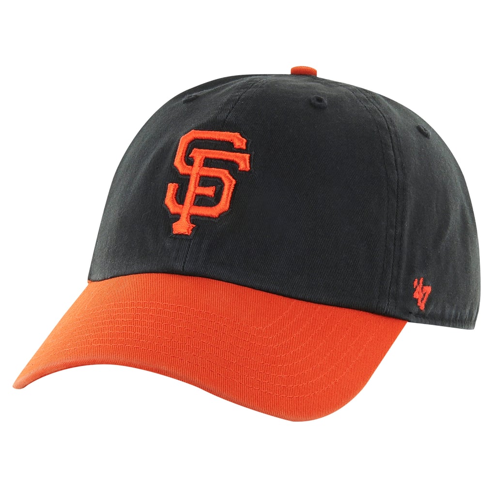 San Francisco Giants '47 Clean Up Adjustable Hat - Black/Orange