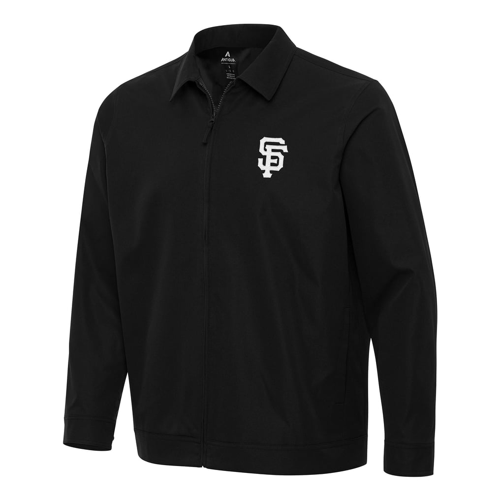 San Francisco Giants Antigua Pivot Full-Zip Jacket - Black