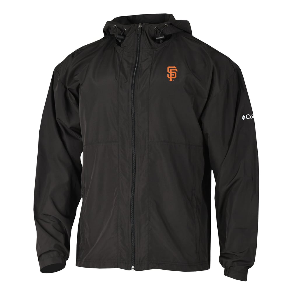  San Francisco Giants Columbia The Prodigy Full-Zip Windbreaker - Black