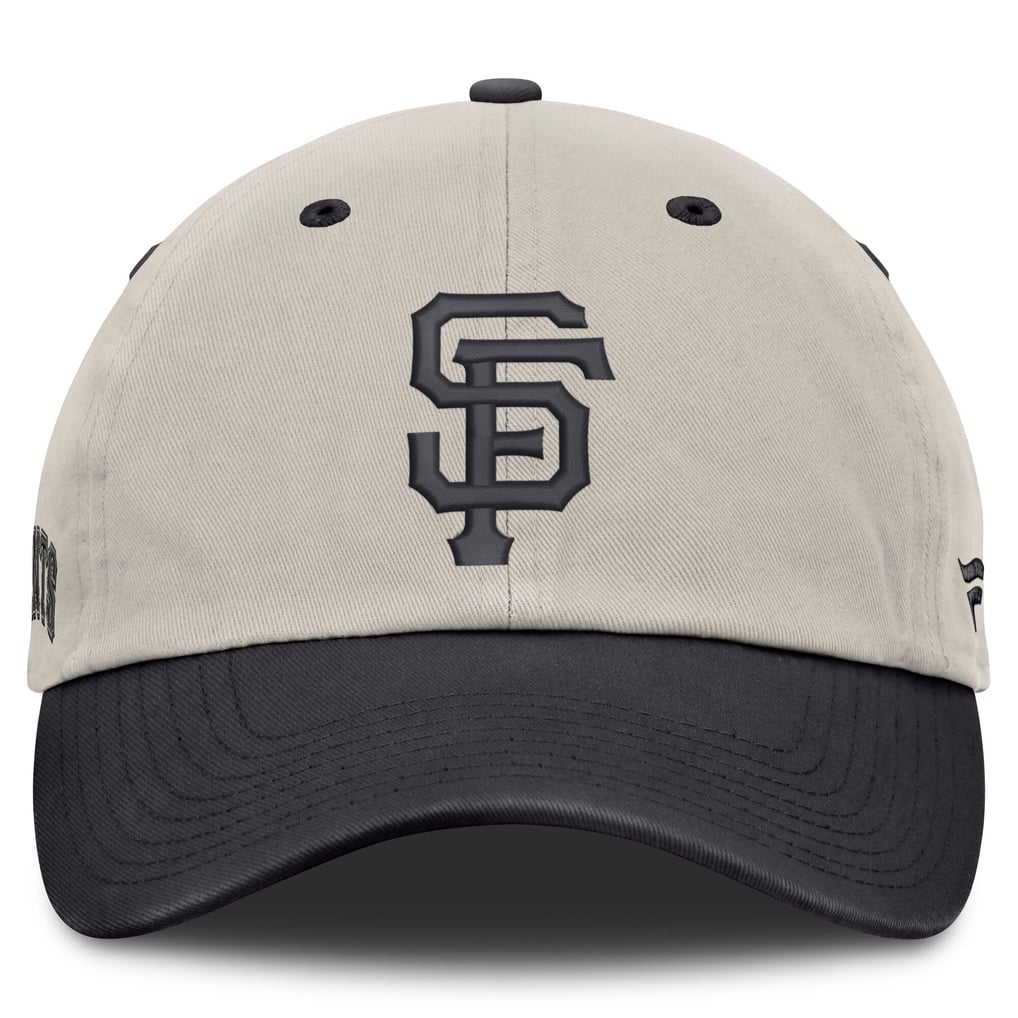 San Francisco Giants Fanatics Frame Adjustable Hat - Beige/Charcoal