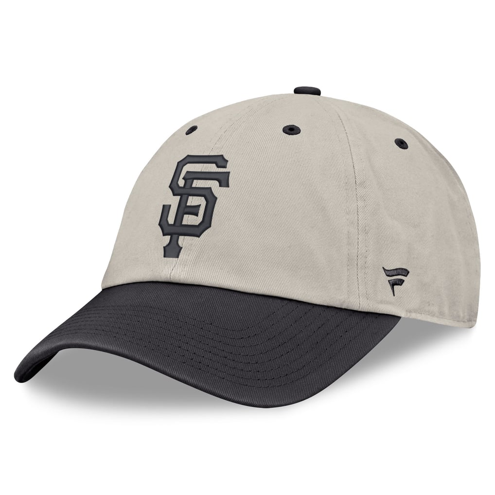 San Francisco Giants Fanatics Frame Adjustable Hat - Beige/Charcoal