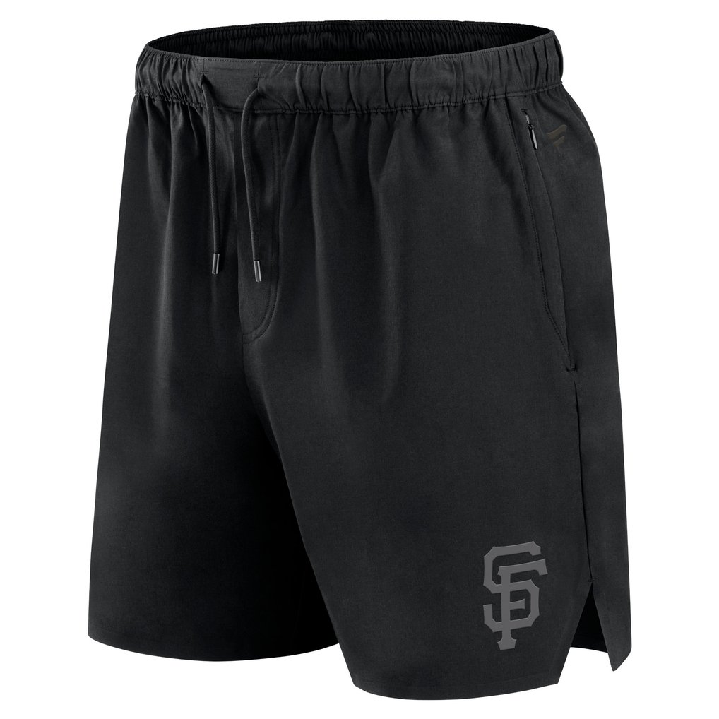 San Francisco Giants Fanatics Front Office Micro Tonal Shorts - Black