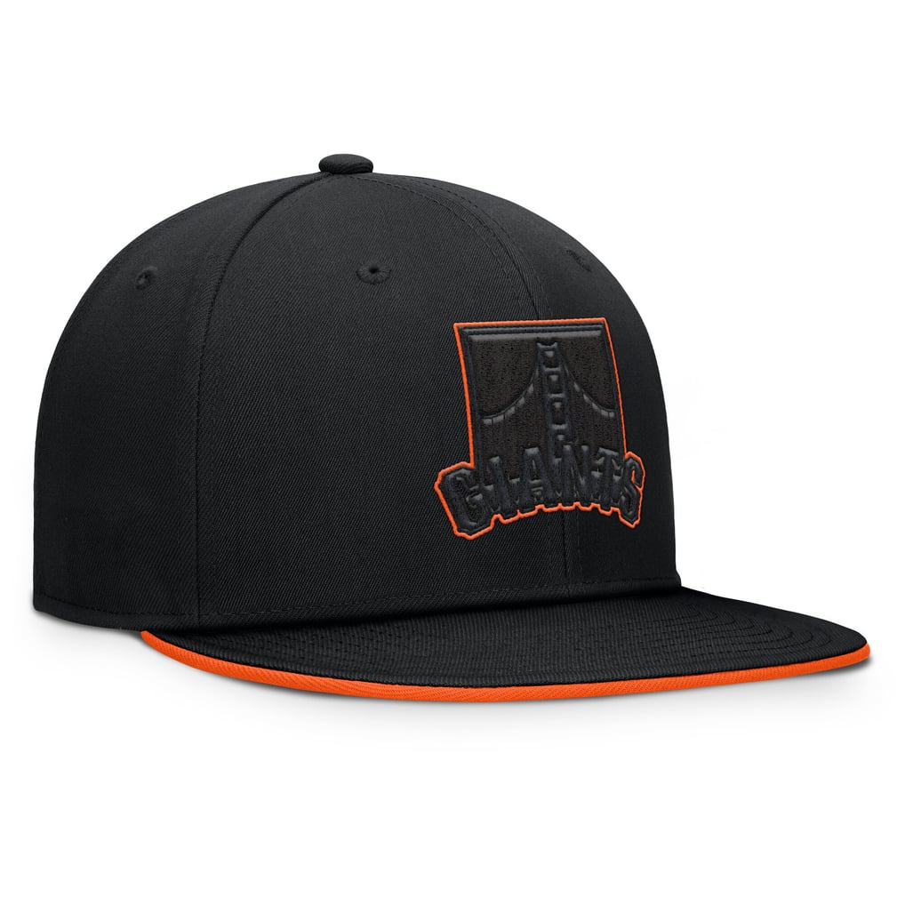  San Francisco Giants Fanatics Glint Snapback Hat - Black