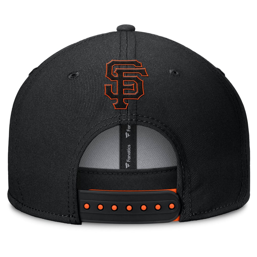  San Francisco Giants Fanatics Glint Snapback Hat - Black
