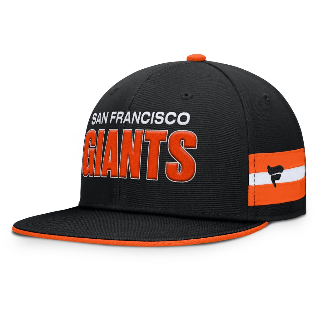  San Francisco Giants Fanatics Pick Off Fitted Hat - Black