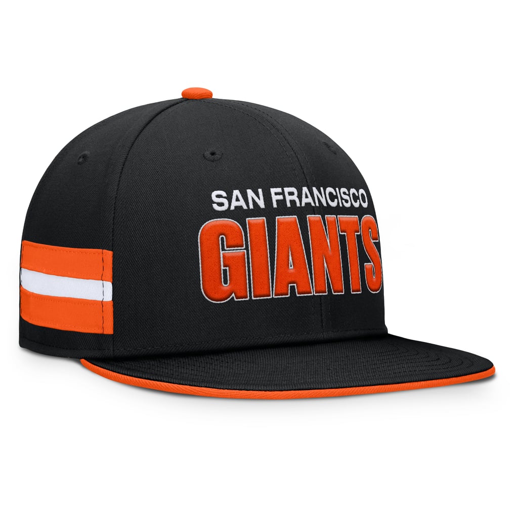  San Francisco Giants Fanatics Pick Off Fitted Hat - Black