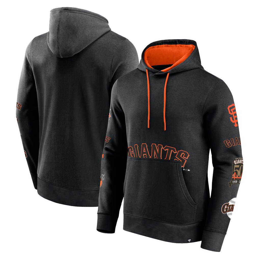 San Francisco Giants Fanatics Wild Winner Pullover Hoodie - Black