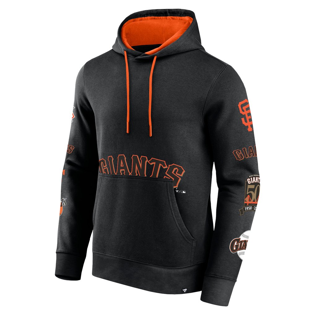 San Francisco Giants Fanatics Wild Winner Pullover Hoodie - Black