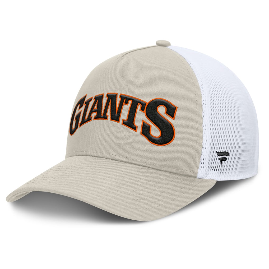 San Francisco Giants Fanatics Heritage Light Khaki A-Frame Adjustable Hat - Khaki