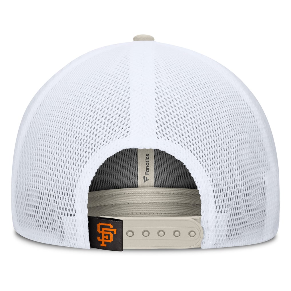 San Francisco Giants Fanatics Heritage Light Khaki A-Frame Adjustable Hat - Khaki