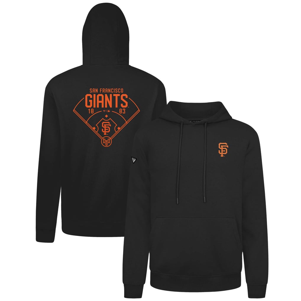 San Francisco Giants Levelwear Podium Primary Pullover Hoodie - Black