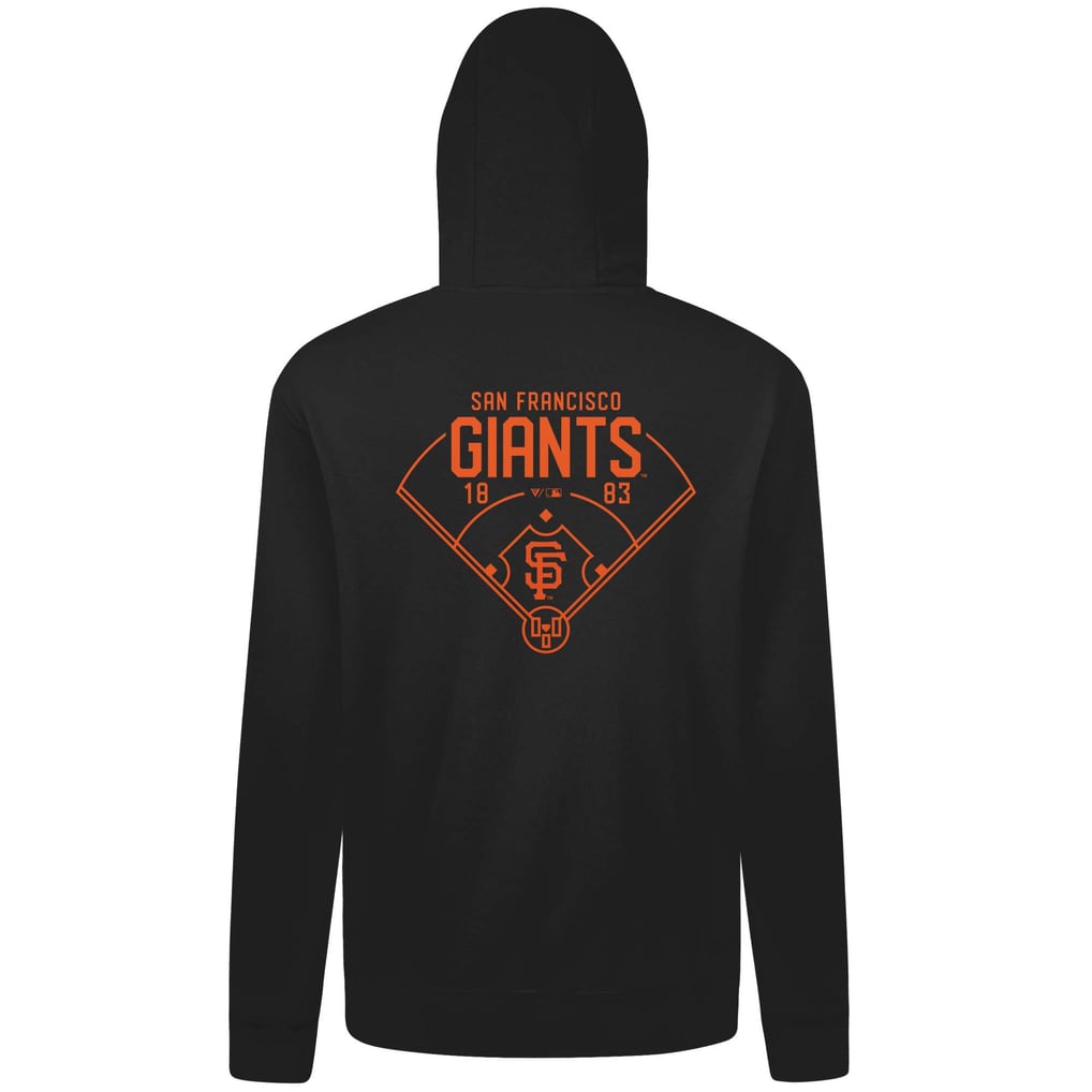 San Francisco Giants Levelwear Podium Primary Pullover Hoodie - Black