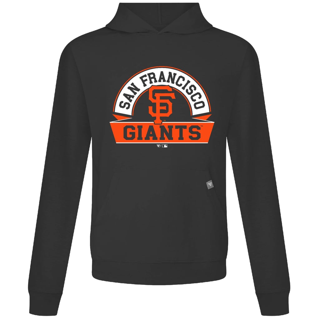 San Francisco Giants Levelwear Relay Banner Arch Pullover Hoodie - Black