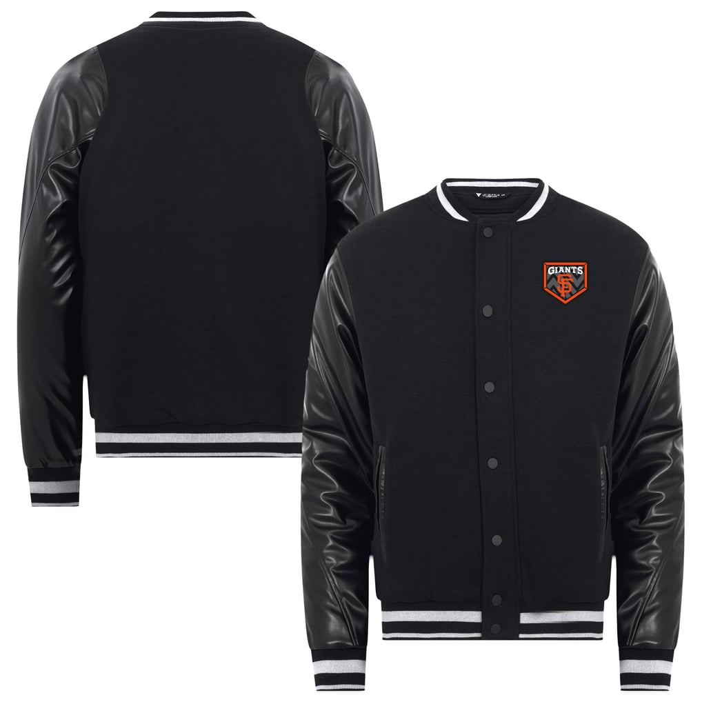 San Francisco Giants Levelwear Varsity Paragon Jacket - Black