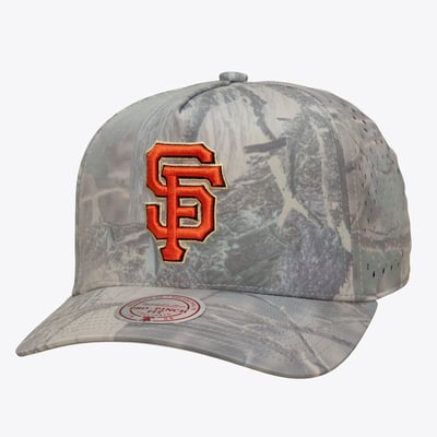 San Francisco Giants Mitchell & Ness Perfect Pro Pinch Adjustable Hat - Camo