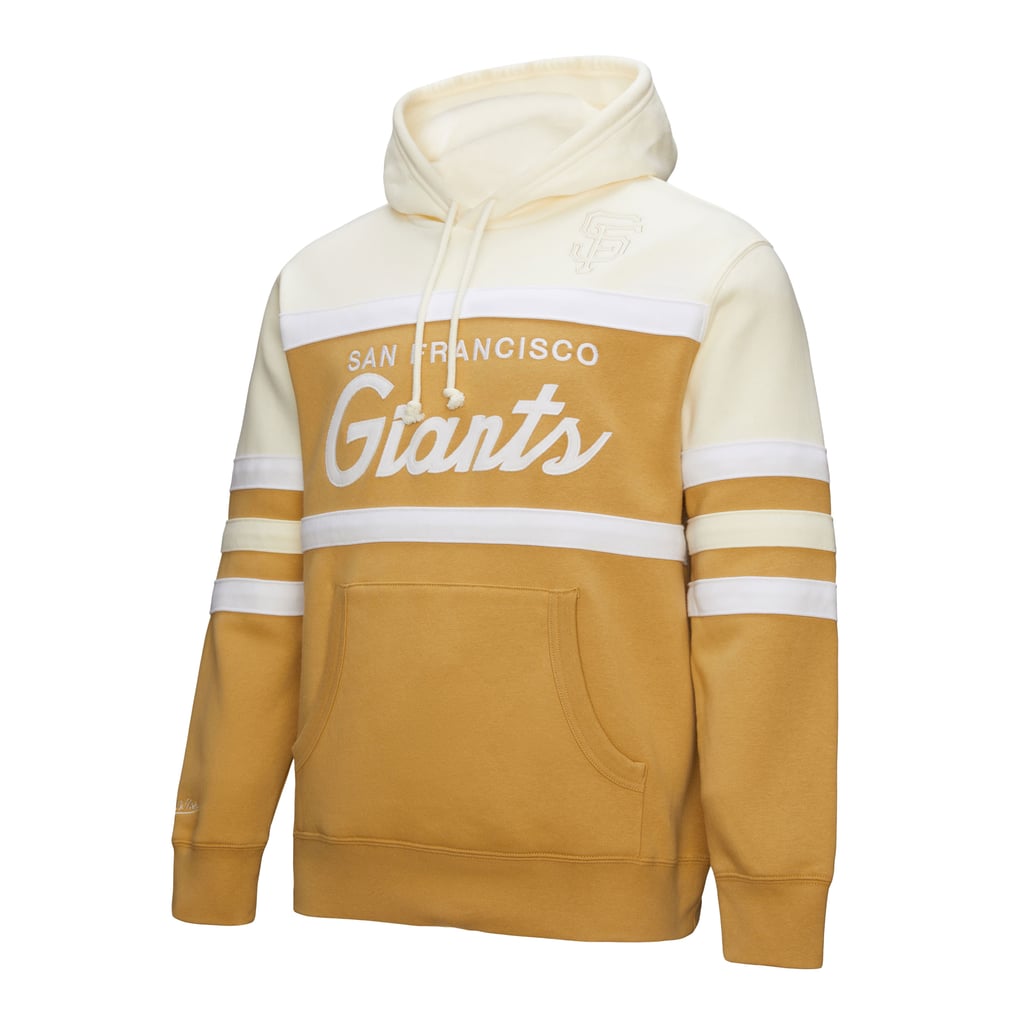 San Francisco Giants Mitchell & Ness Head Coach Pullover Hoodie - Tan/Cream