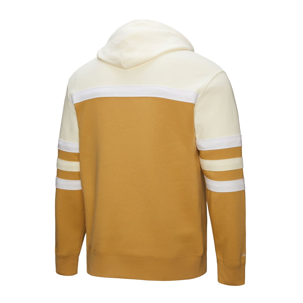 San Francisco Giants Mitchell & Ness Head Coach Pullover Hoodie - Tan/Cream