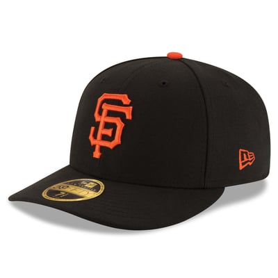 San Francisco Giants New Era Authentic Collection On Field Low Profile Game 59FIFTY Fitted Hat - Black