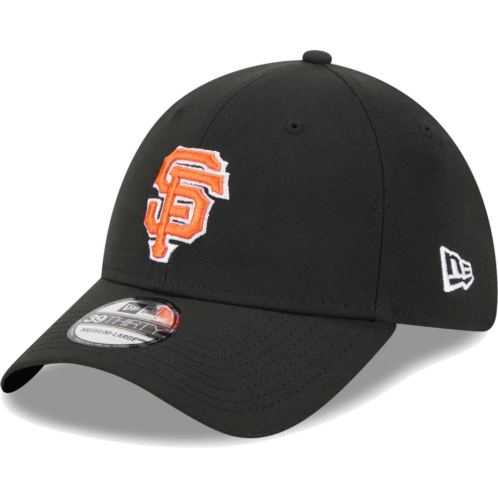 San Francisco Giants New Era Logo 39THIRTY Flex Hat - Black