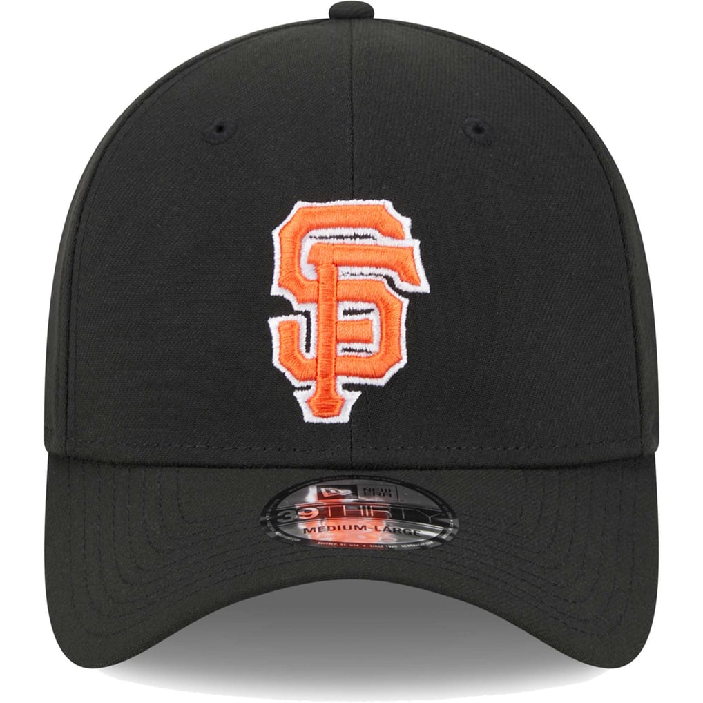 San Francisco Giants New Era Logo 39THIRTY Flex Hat - Black