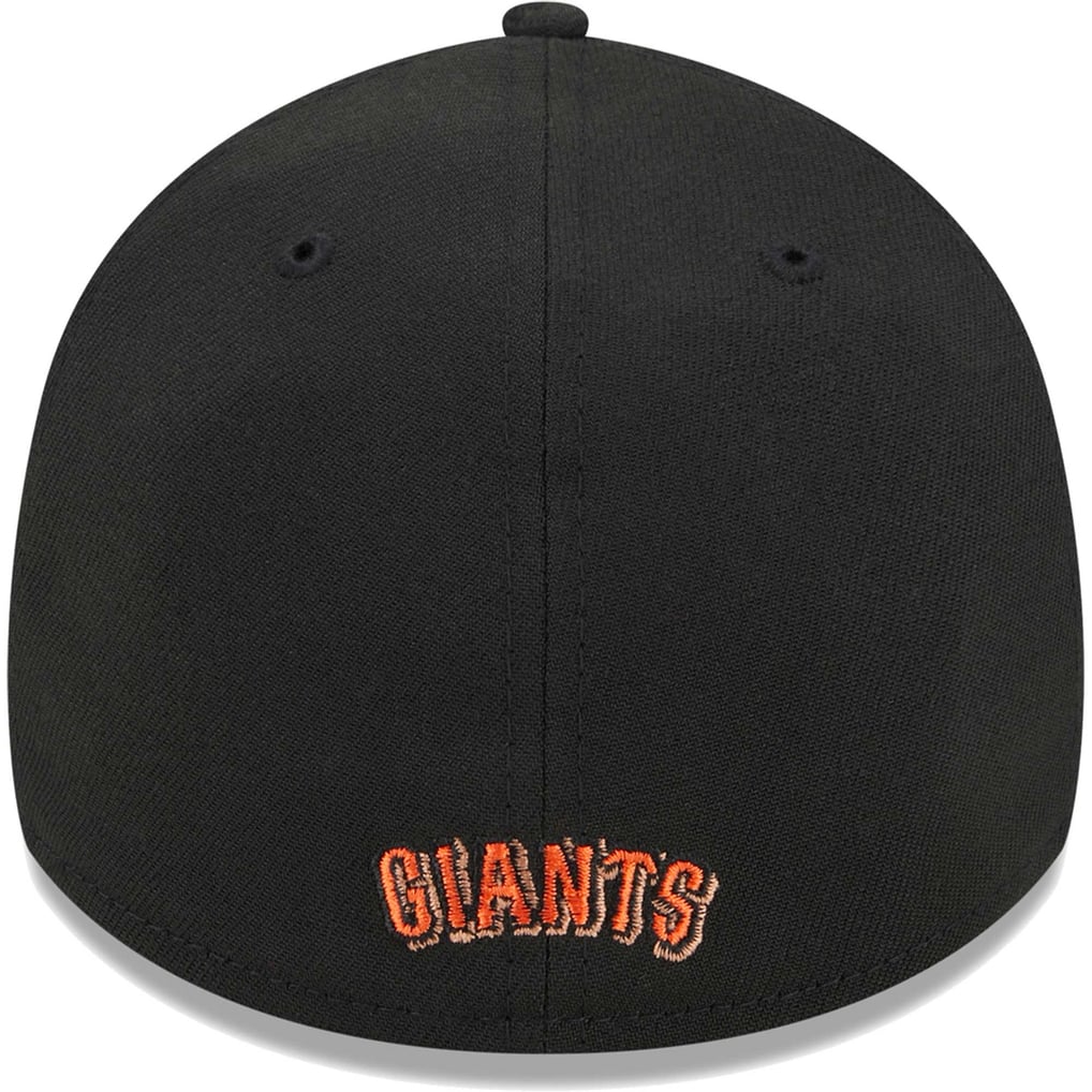 San Francisco Giants New Era Logo 39THIRTY Flex Hat - Black