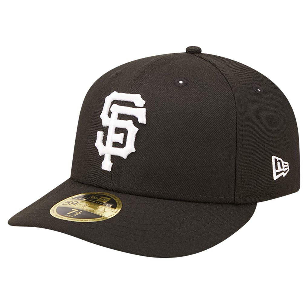 San Francisco Giants New Era Low Profile 59FIFTY Fitted Hat - Black