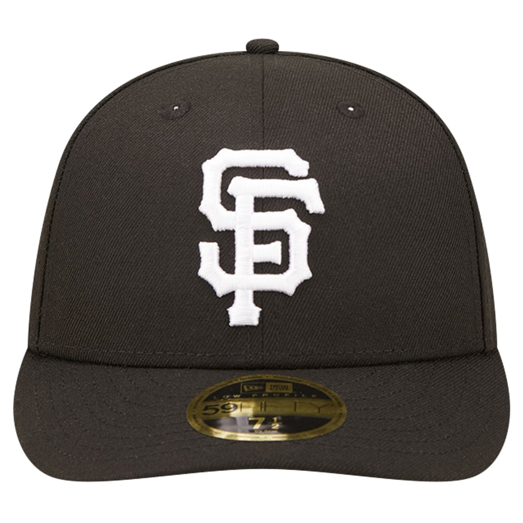 San Francisco Giants New Era Low Profile 59FIFTY Fitted Hat - Black
