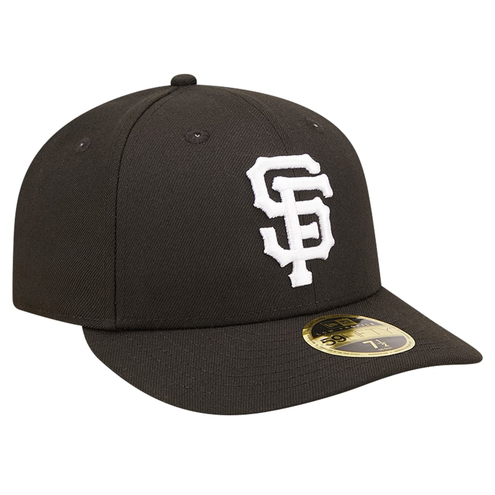 San Francisco Giants New Era Low Profile 59FIFTY Fitted Hat - Black