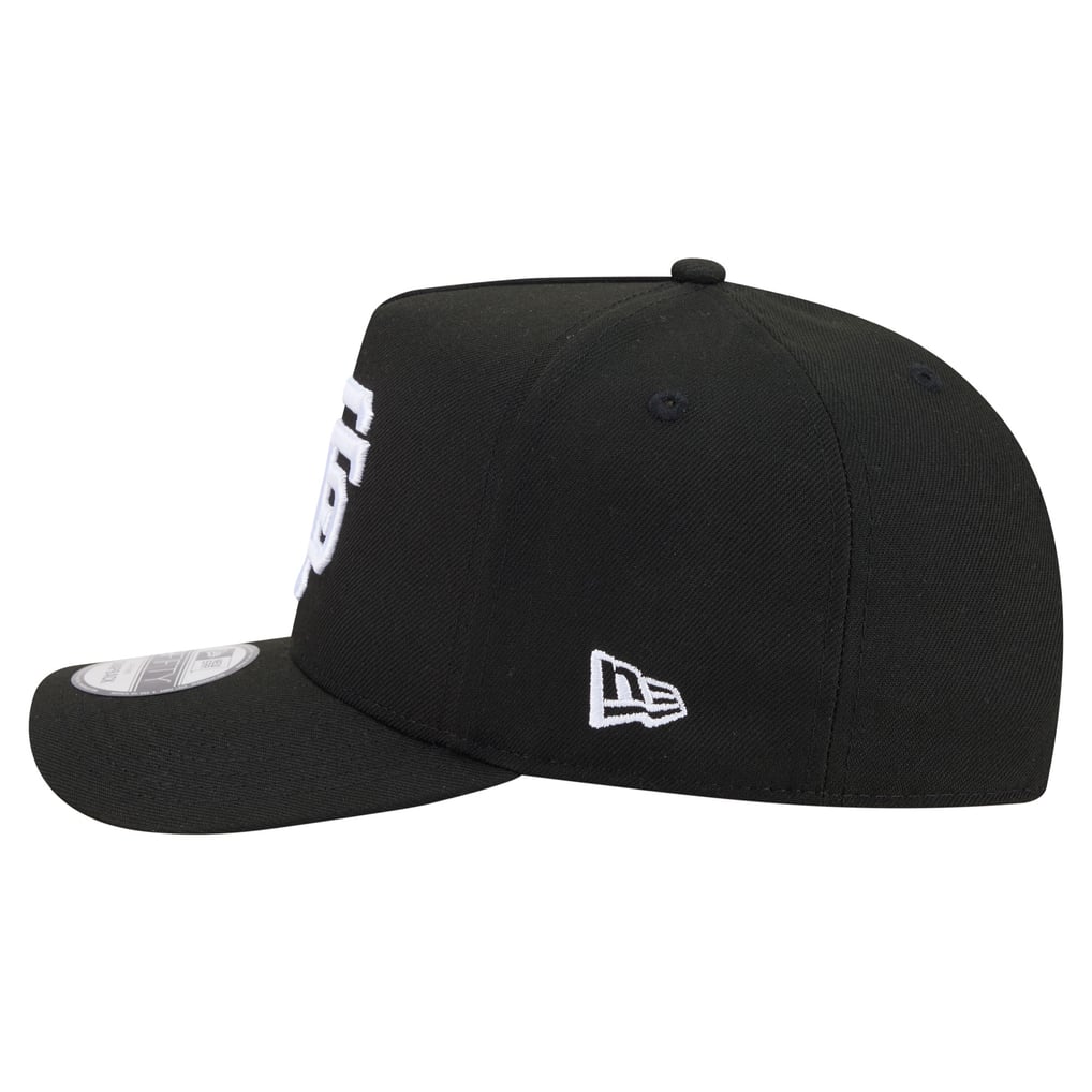  San Francisco Giants New Era Motion A-Frame 9FIFTY Snapback Hat - Black