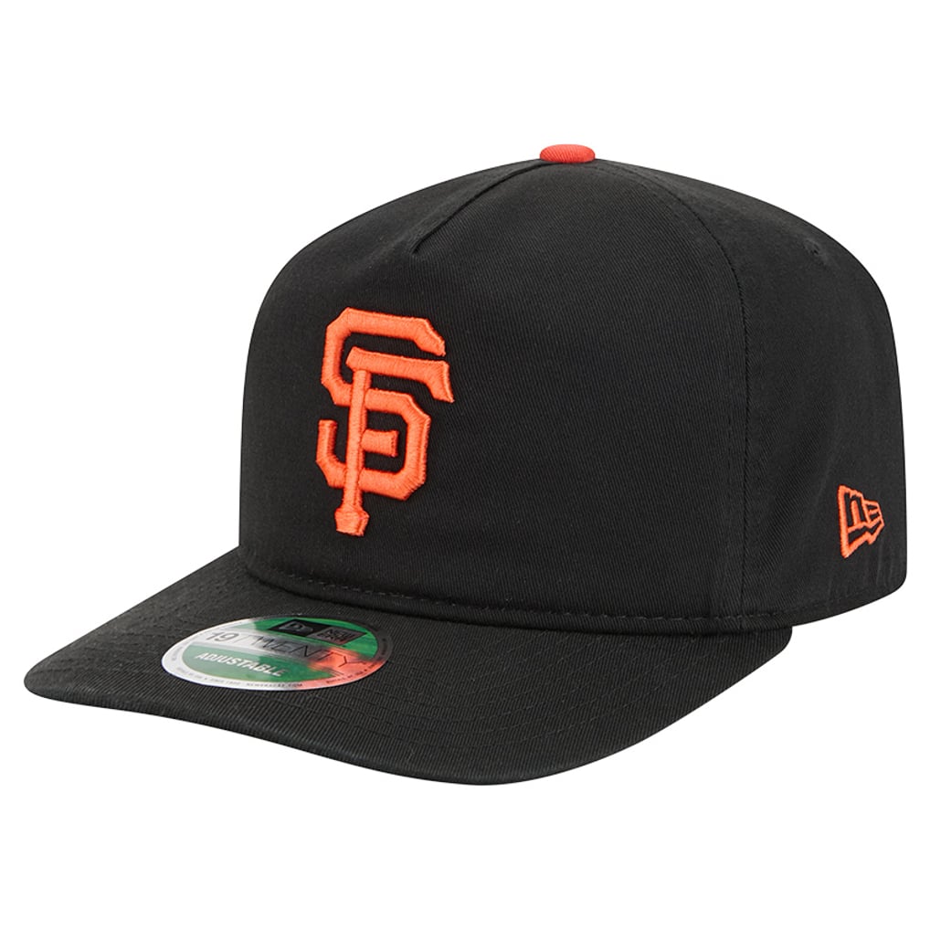  San Francisco Giants New Era Team 19TWENTY Adjustable Hat - Black