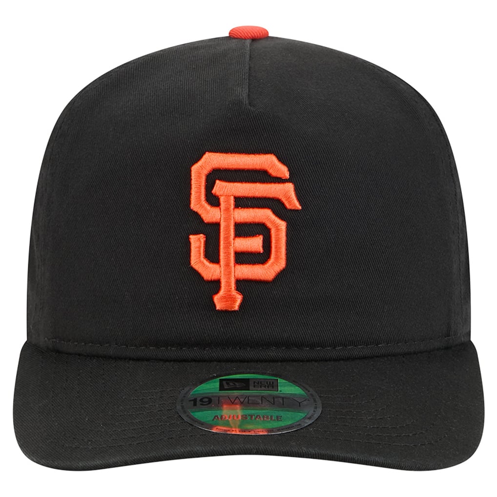 San Francisco Giants New Era Team 19TWENTY Adjustable Hat - Black