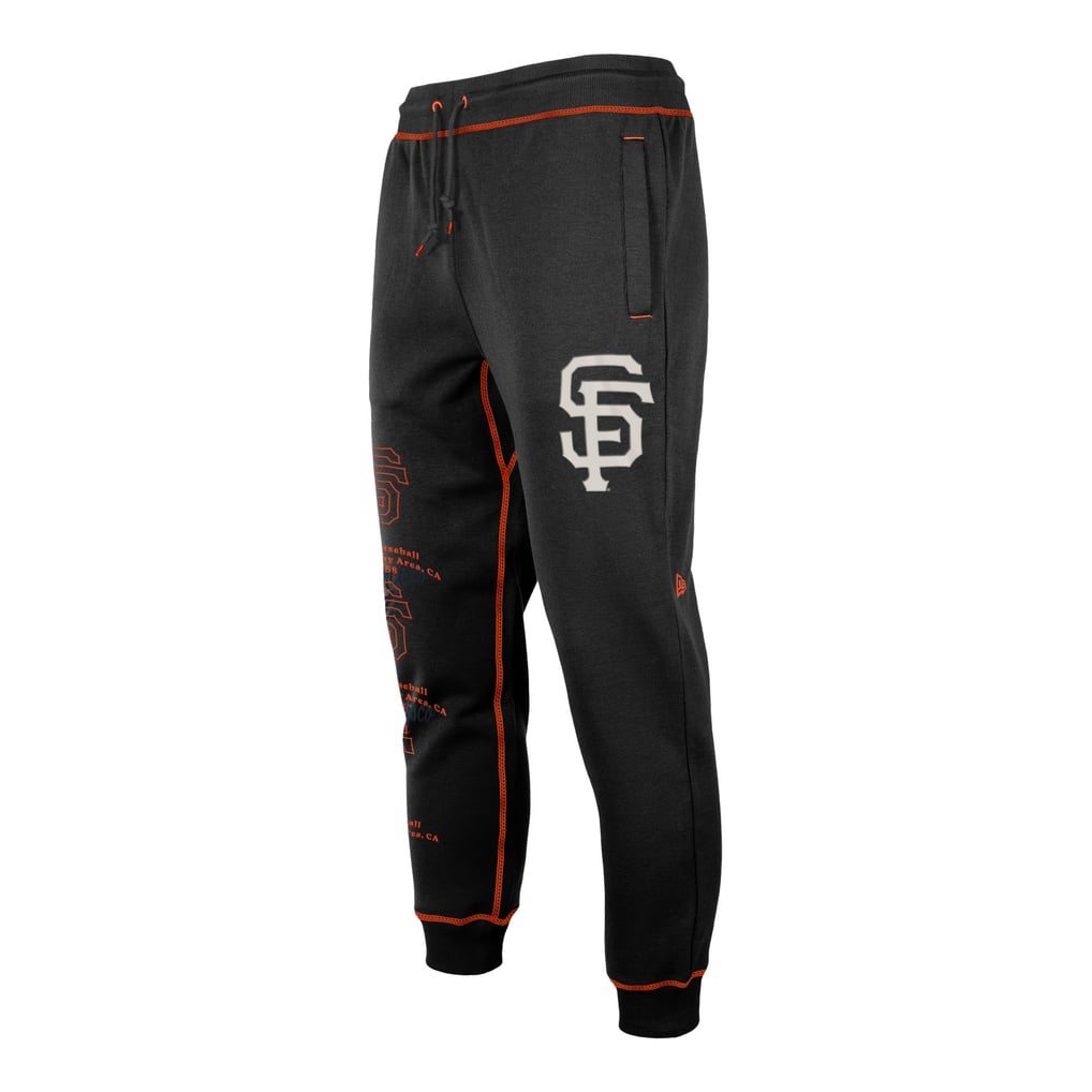 San Francisco Giants New Era Team Split Jogger Pants - Black